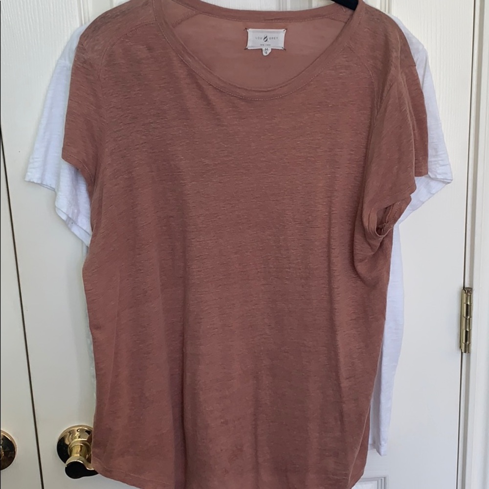 Lou and grey tee